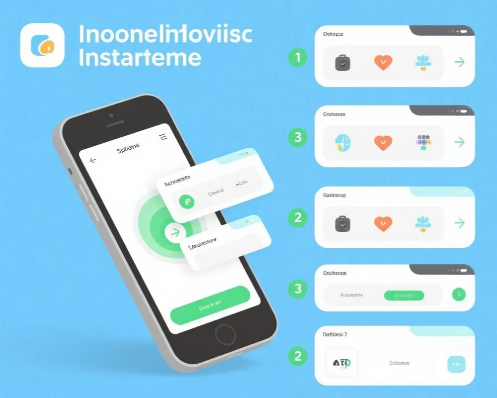 APP下载与安装步骤示意图